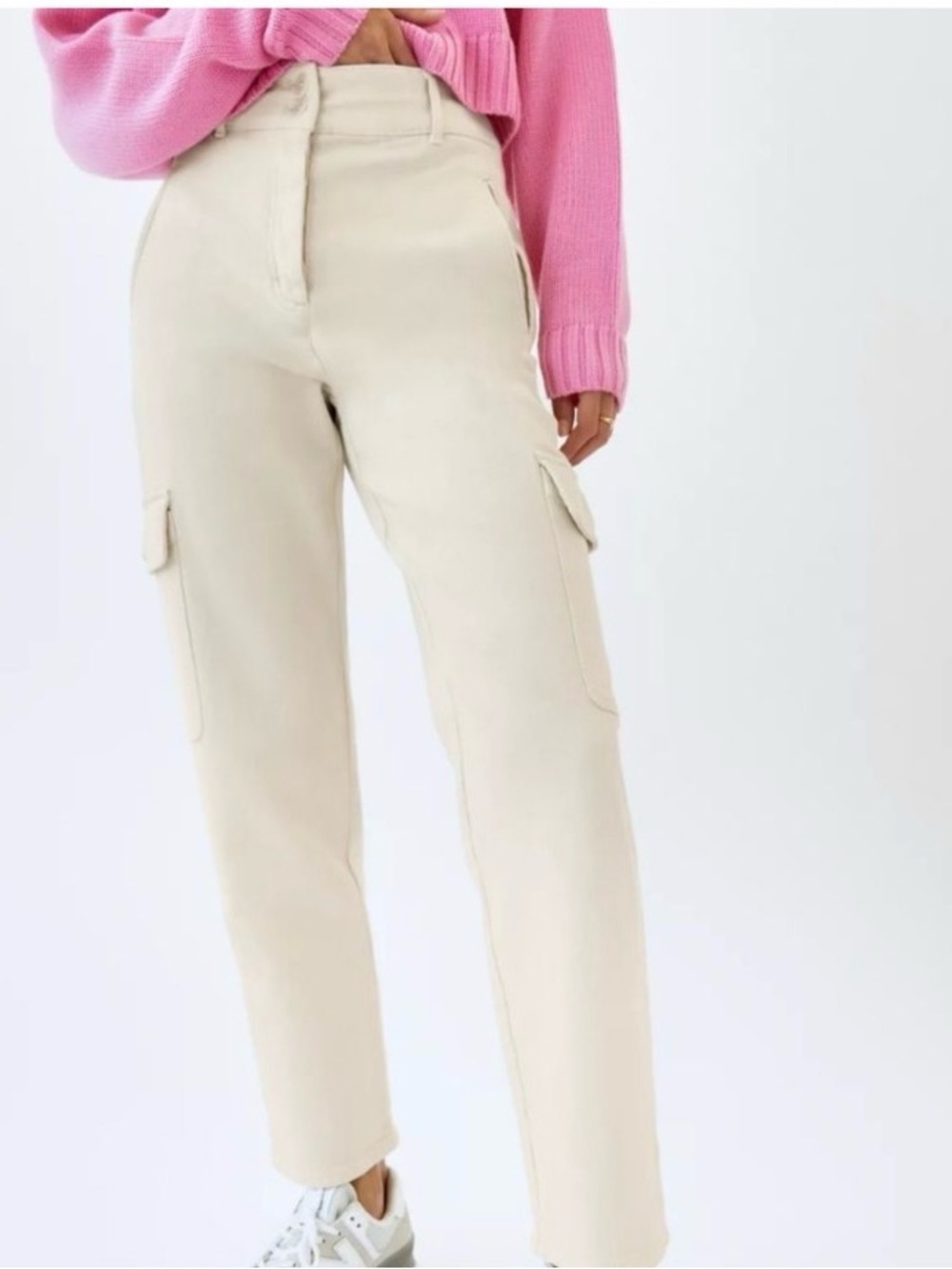 Wilfred Free cream color cargo pants size 6